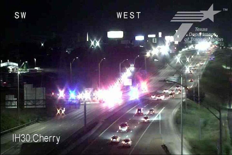Driver killed in fiery rollover crash on I-30 in west Fort Worth, police say