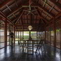 TuPhuong Second House / atelier huu - Interior Photography, Wood, Glass, Beam, Column