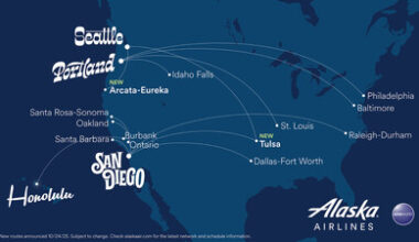 Alaska Airlines strengthens commitment to San Diego, Portland and Hawai'i with 13 new routes, and adds more flight frequencies across our network