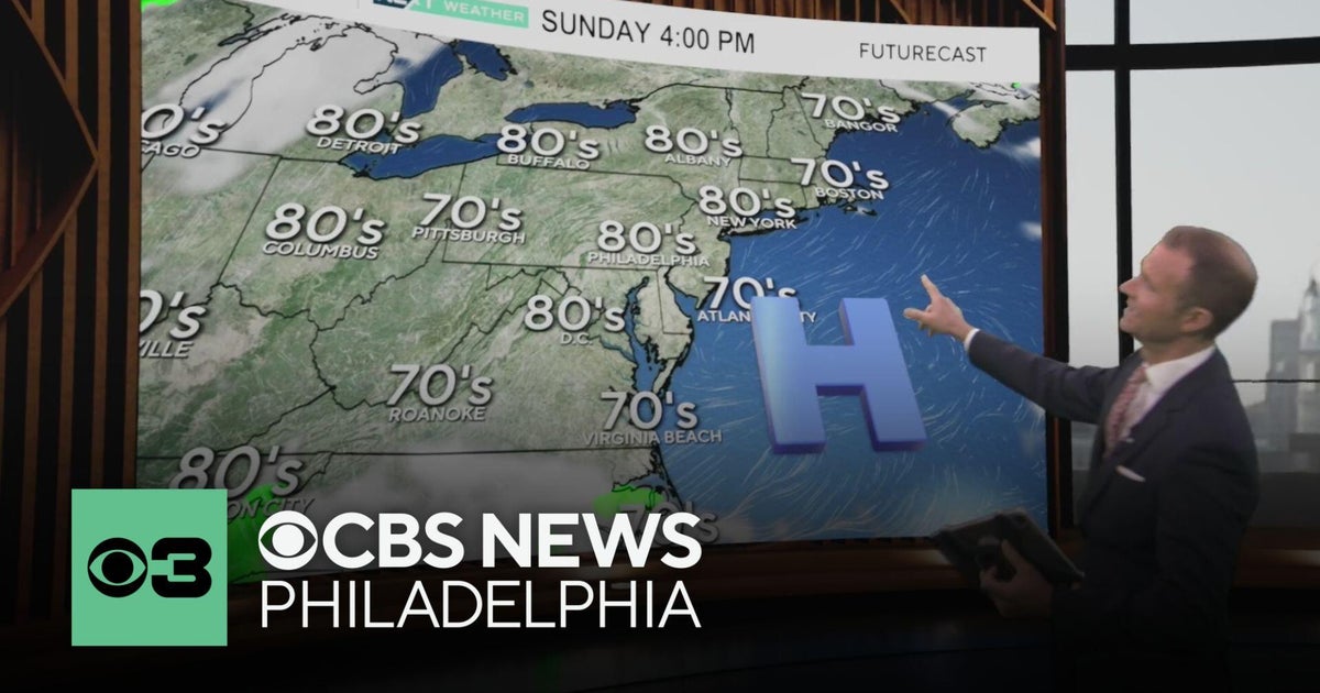 Beautiful weather for the Eagles-Broncos game in Philadelphia