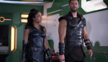 Tessa Thompson says “Thor” costar Chris Hemsworth is like a 'baby with muscles' and 'no inhibition'