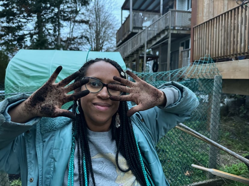 Fatima-Ayan Malika Hirsi, 37, is a poet from Dallas. Her work often covers topics about...