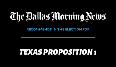Letters to the Editor — Propositions 1 and 15, Dallas City Hall, No Kings Rally