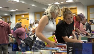 Dive into a new story at the Topeka & Shawnee County Public Library book sale