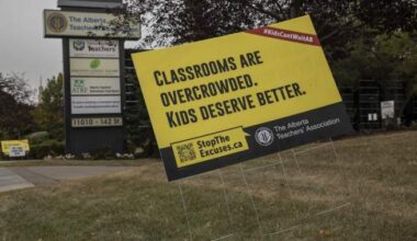 Alberta unions to respond as teachers forced back to work via notwithstanding clause