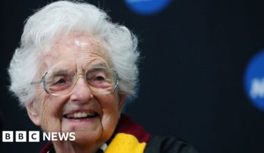 Beloved college basketball nun Sister Jean dies aged 106