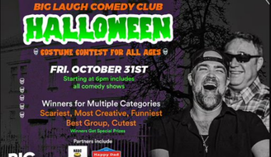 Big Laugh’s Halloween Comedy Extravaganza: Costume Contest + Comedy Shows