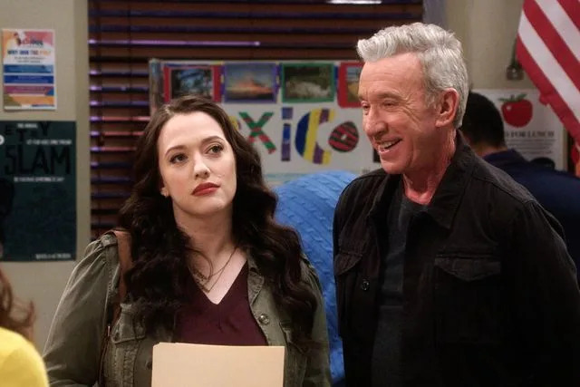 ABC Kat Dennings and Tim Allen in 'Shifting Gears'