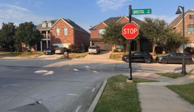 Bristol Street sign and pavement