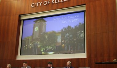 Keller City Council on Oct. 7