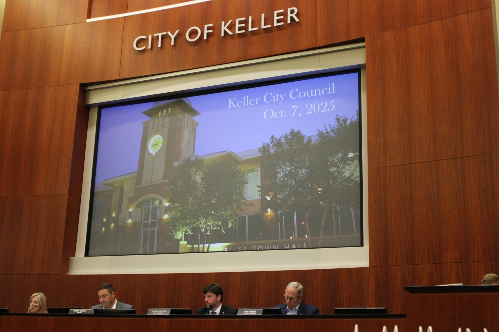 Keller City Council on Oct. 7