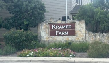 a sign that says kramer farm