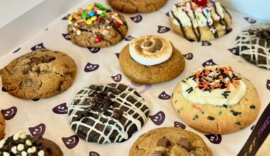 box of mini cookies