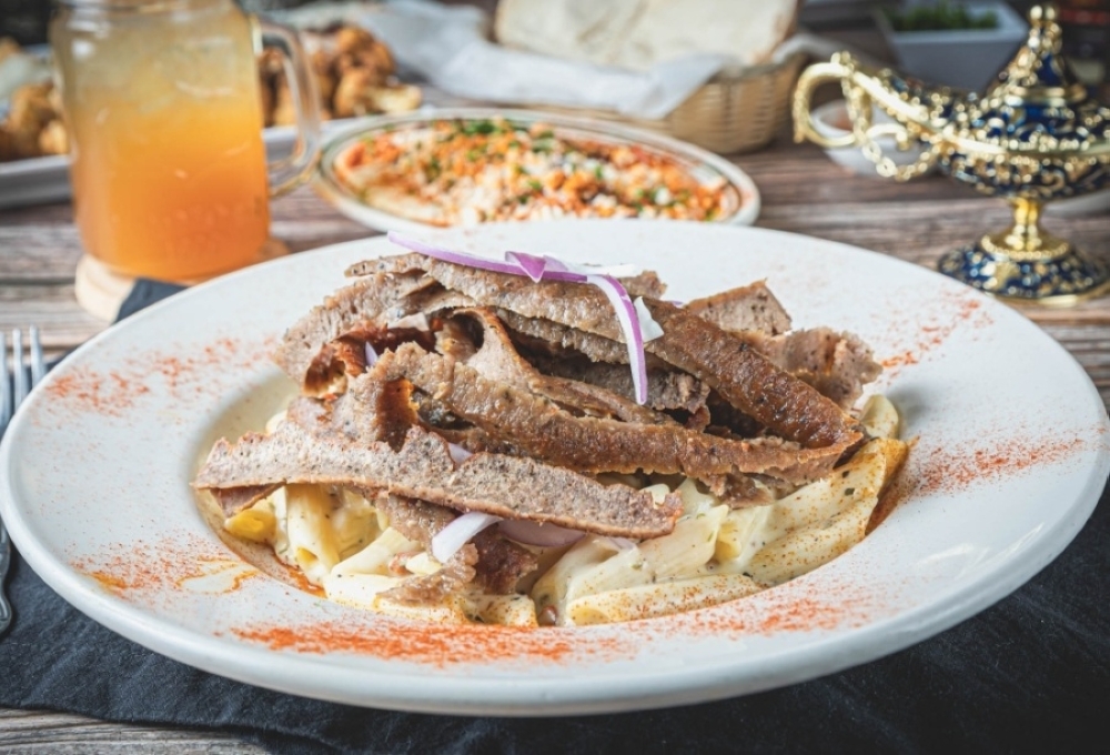 Cafe Petra dish of food