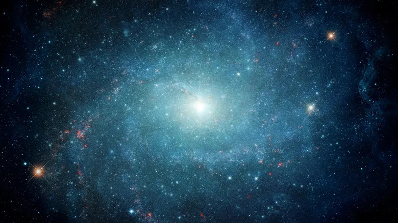 A galaxy full of stars in space