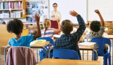 students in classroom