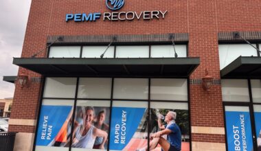 the exterior of the building