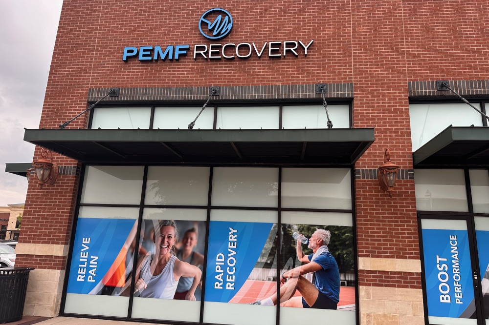 the exterior of the building