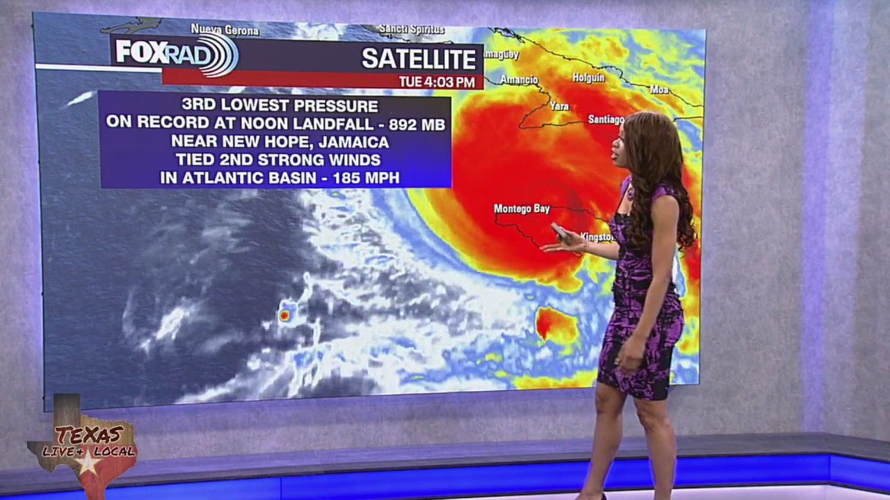 Tropical weather update - Hurricane Melissa makes landfall in Jamaica