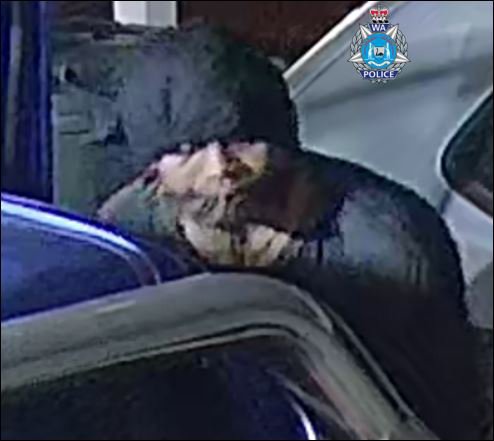 The man police are searching for.