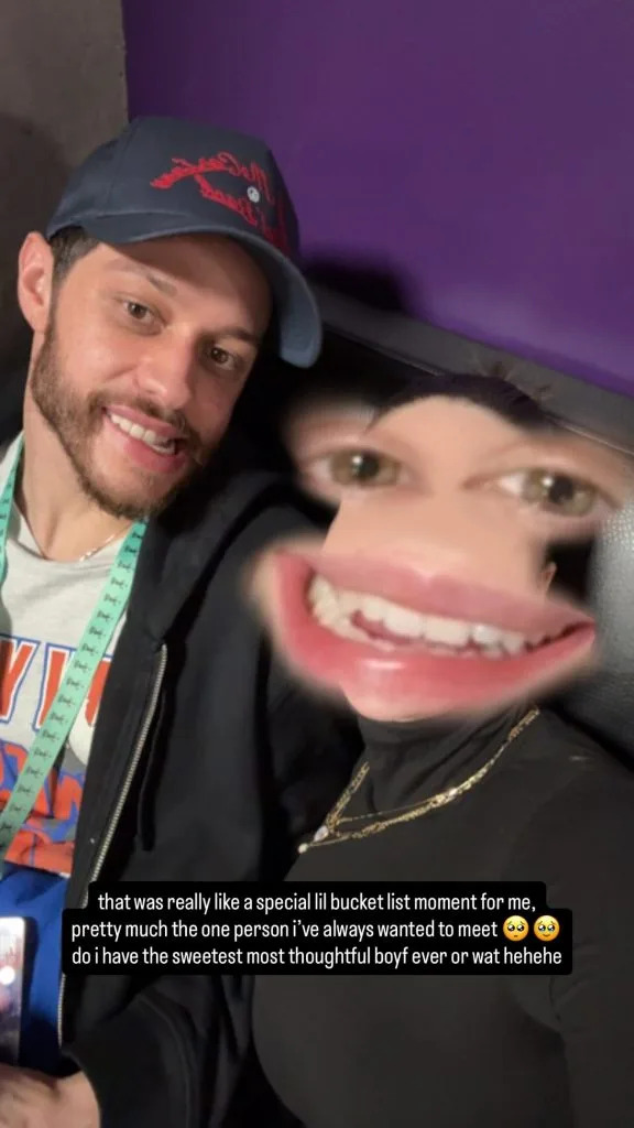 “That was really like a special lil bucket list moment for me,” Hewitt gushed in a follow-up post. Elsie Hewitt/Instagram