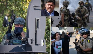 Trump sending 400 Texas National Guard troops to Illinois as anti-ICE protests continue to rage: Pritzker