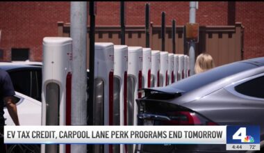 EV tax credit, carpool lane perk programs are going away – NBC Los Angeles