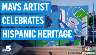 Dallas Mavericks artist celebrates Hispanic heritage – NBC 5 Dallas-Fort Worth