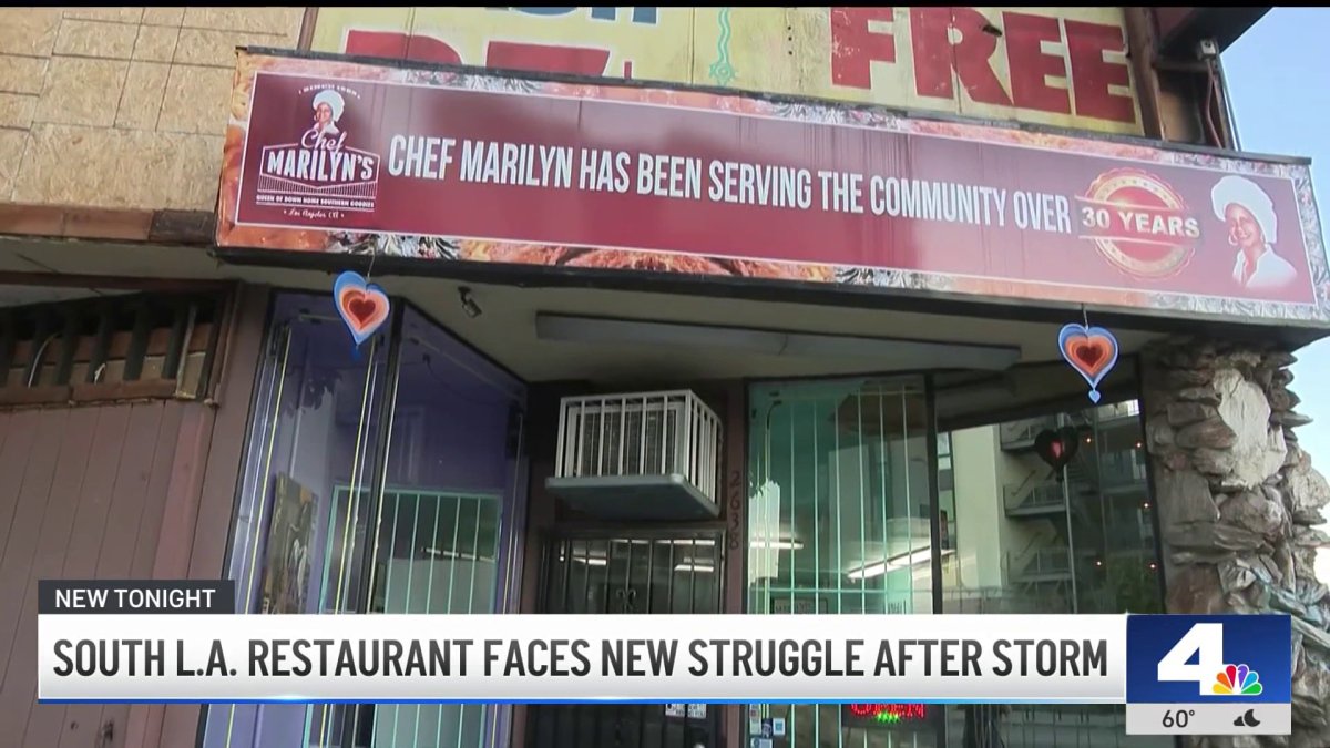 South LA restaurant faces new struggle after storm damage – NBC Los Angeles