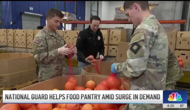 National Guard troops help food pantries amid surging demand – NBC Los Angeles