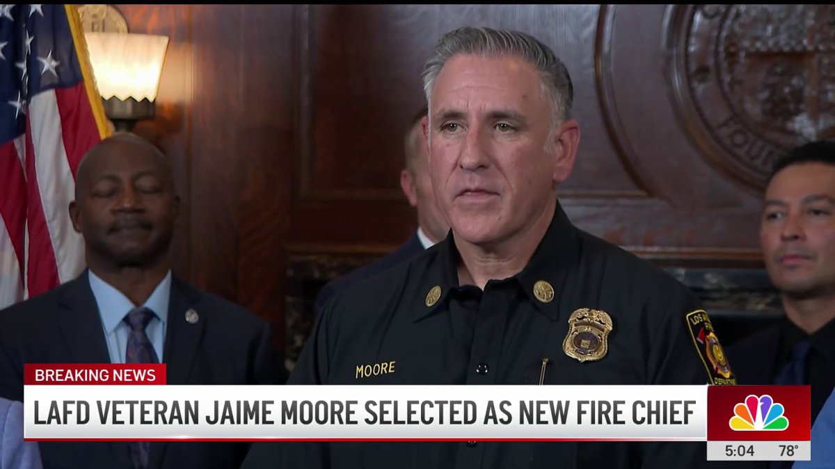Who is new LA Fire Chief Jaime Moore? – NBC Los Angeles