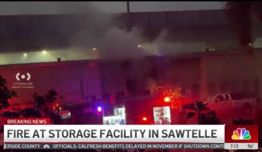 Storage facility catches fire in Sawtelle – NBC Los Angeles