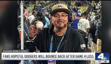 Meet Dodger fan who caught Freeman’s home run ball – NBC Los Angeles