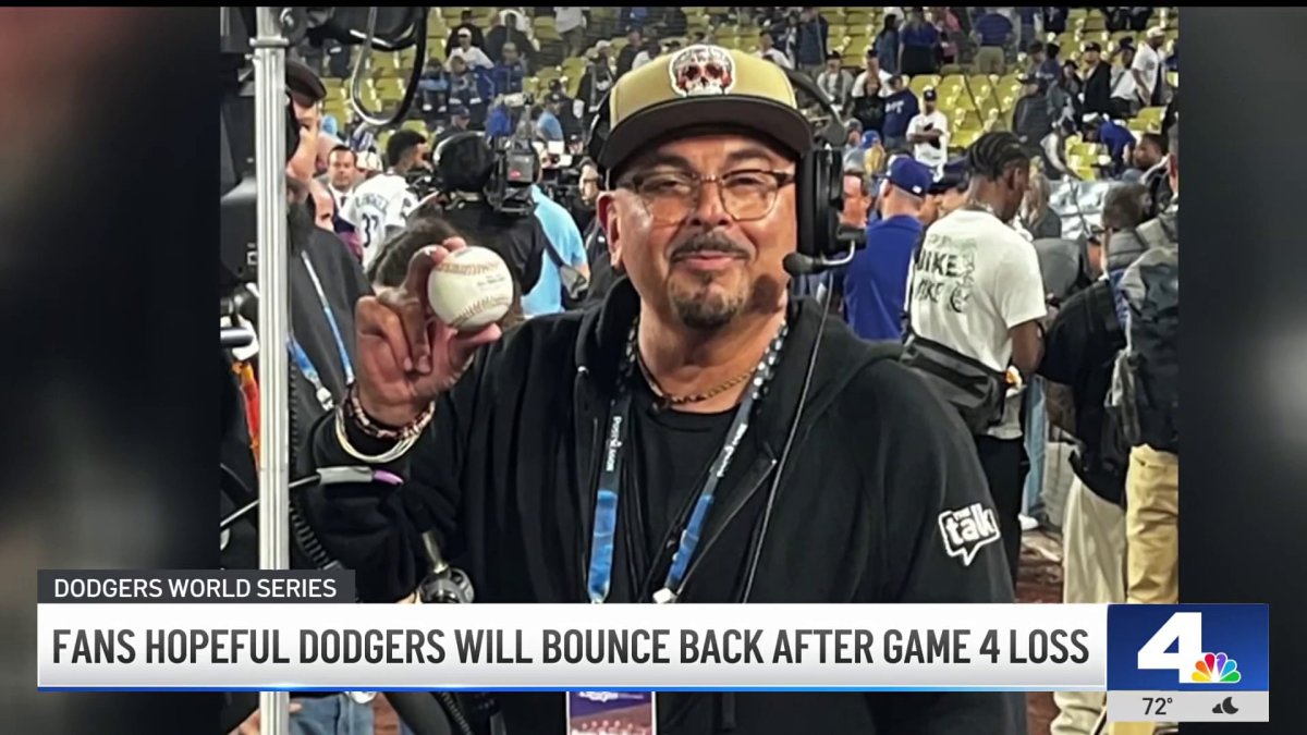 Meet Dodger fan who caught Freeman’s home run ball – NBC Los Angeles