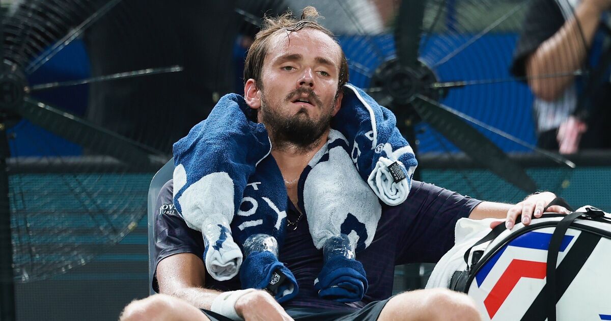 Daniil Medvedev match halted as Shanghai Masters security called into stands - Tennis - Sports