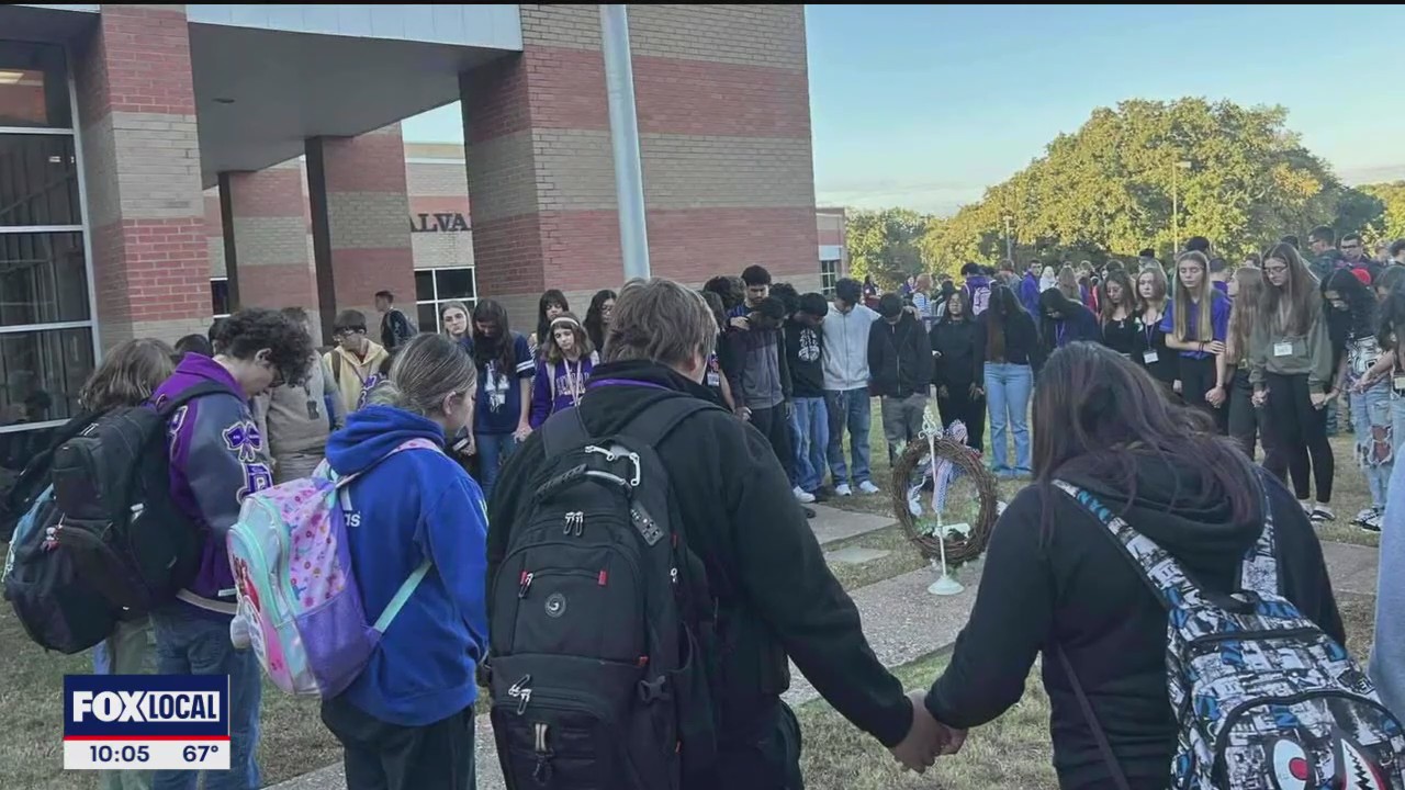PREVIOUS COVERAGE: Students of murdered Alvarado teacher in disbelief