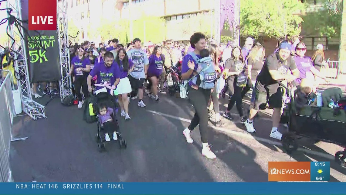 Phoenix Children's Spooktacular 5K draws huge crowd of runners, sprinters, and spooky partygoers