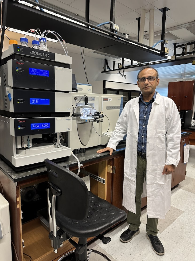Saiful Chowdhury is an associate professor of chemistry and biochemistry at the University...