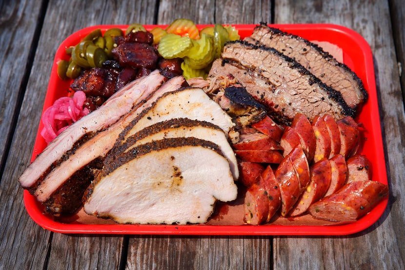 There's just something about a big spread of barbecue.