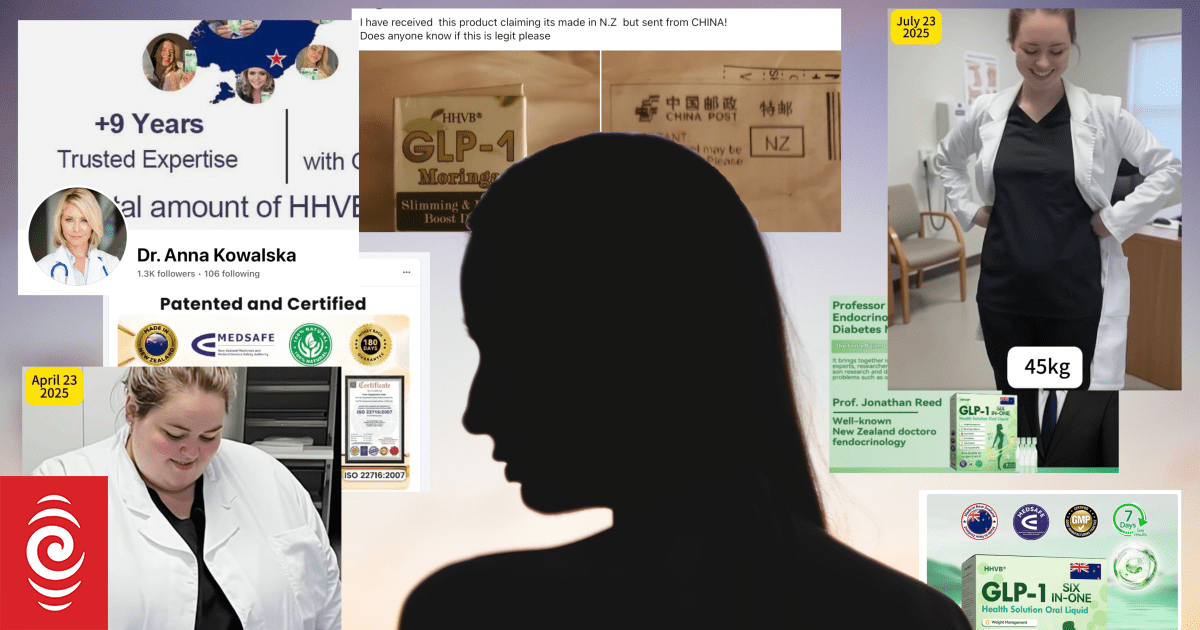 Fake New Zealand doctors are trying to sell you GLP-1 weight loss products
