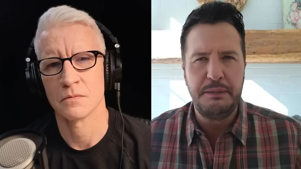 CNN/Youtube Anderson Cooper and Luke Bryan