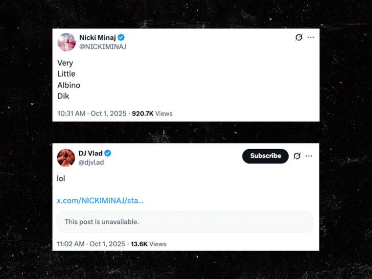 nicki minaj and dj vlad x 1