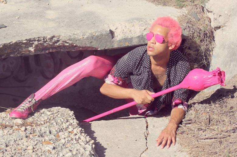 Pop singer Wayne Holtz's over-the-top shows included costume changes and plenty of attitude.