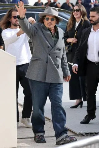 Arnold Jerocki/Getty Johnny Depp arriving at the Dior Spring/Summer 2026 fashion show