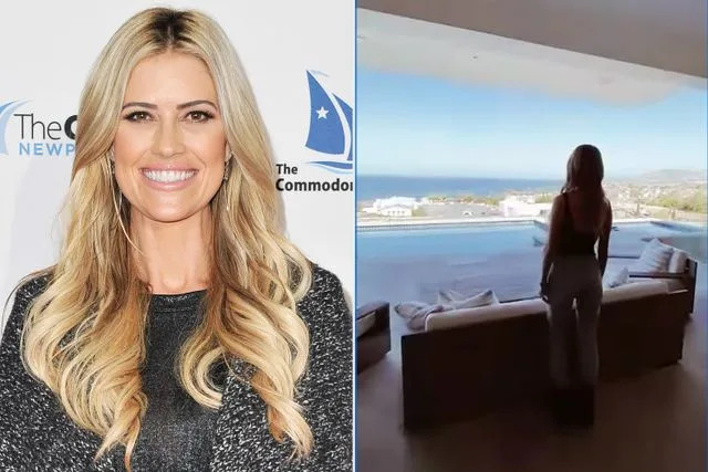 Allen Berezovsky/Getty; christinahaack/Instagram Christina Haack at her Dana Point, Calif. home, which she sold in April 2022