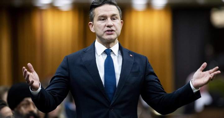 Poilievre defends RCMP comments, denies saying Trudeau should be in jail - National