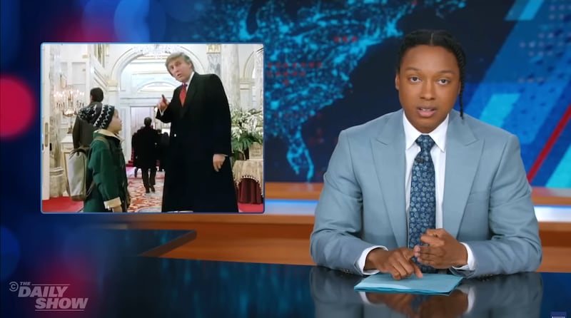 The Daily Show, Josh Johnson talking about Trump in Home Alone 2.