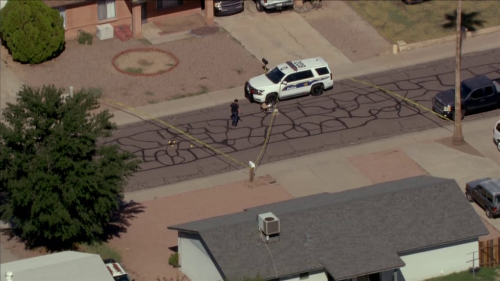 Video from the scene investigators focused on a small portion of the Cortez Avenue. Several...