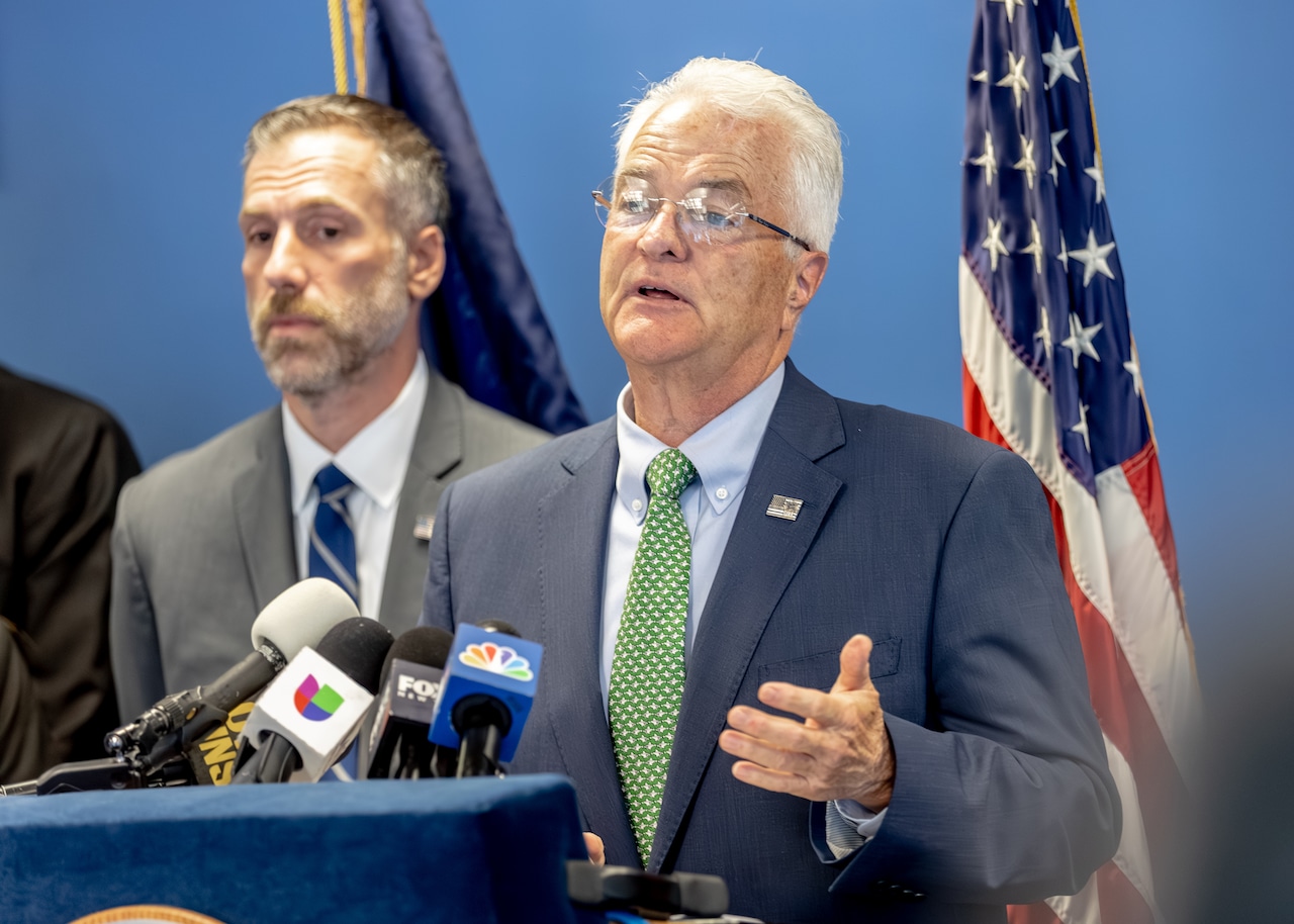 DA McMahon holds presser for "Operation Road Test"