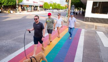Abbott orders Dallas and other Texas cities to remove rainbow crosswalks or lose funding
